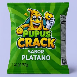 Pupuscrack Sabor Plátano